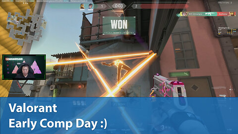 Early Comp Day :) | Competitive 2W-1L | Valorant