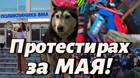 Отивам на Протест пред "ВМА"! Искаме СПРАВЕДЛИВОСТ за МАЯ и ЗАЩИТА на ЖИВОТНИТЕ!