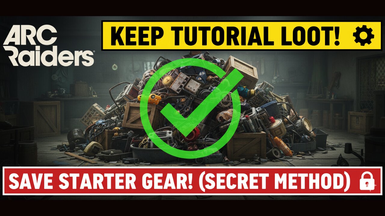How to Keep the Full TUTORIAL LOOT! | ARC Raiders | Beginner Guide & Tips