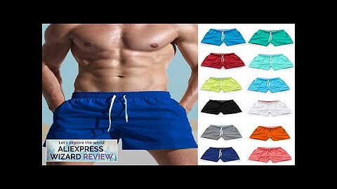 Board Shorts Men's Swim Shorts Swim Trunks Drawstring Elastic Waist Design Quick Review