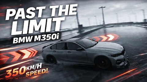 I pushed the BMW M350i Past Its Limit at 350 km/h
