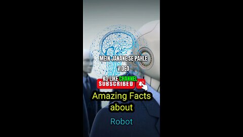 Amazing facts about Robot 🤖 #robot