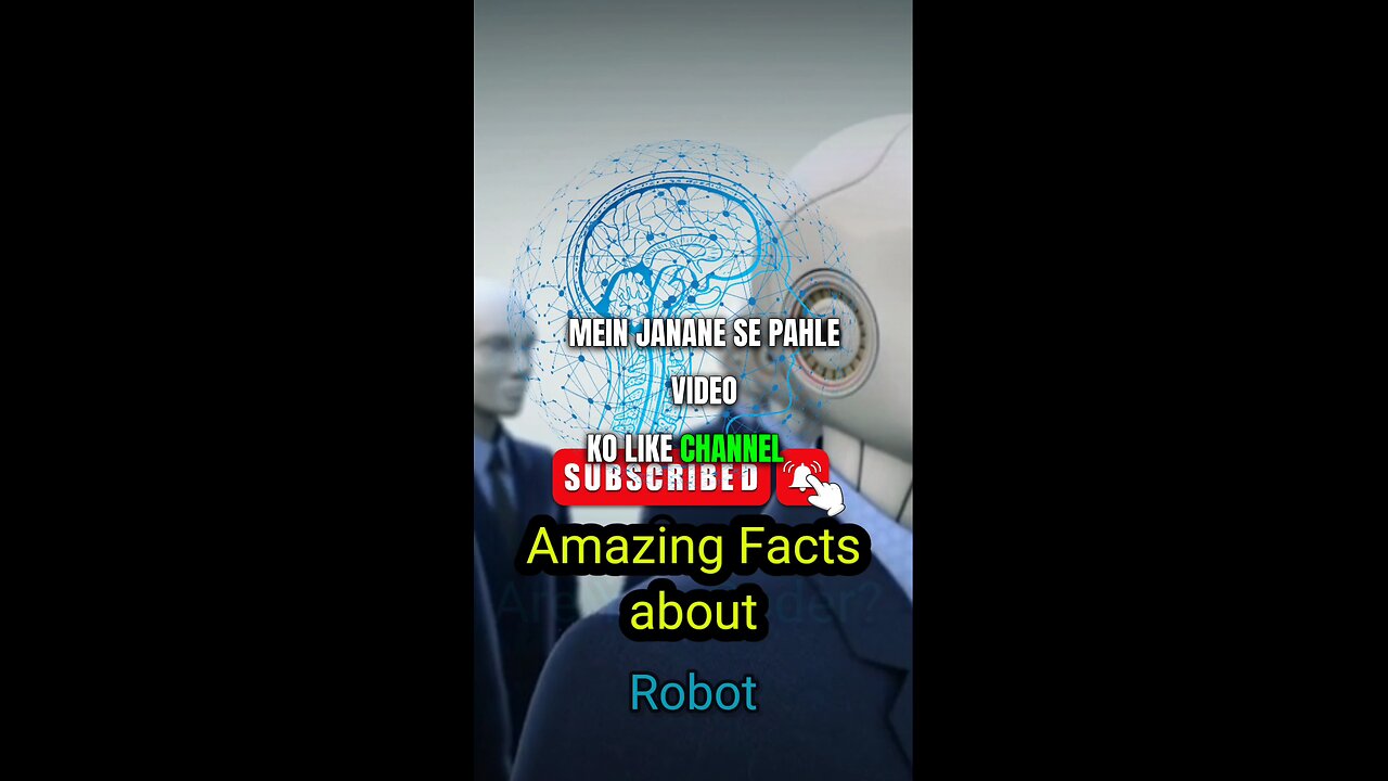Amazing facts about Robot 🤖 #robot