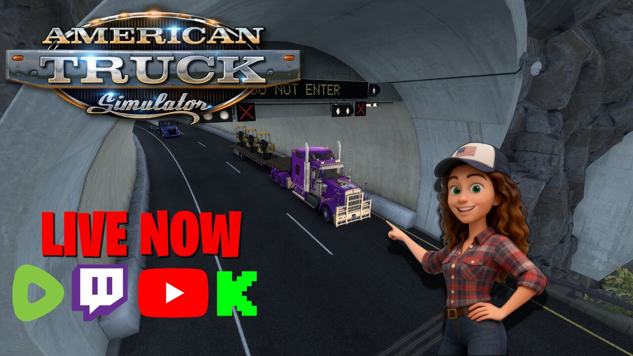 🔴 [FR/ENG] Lets Continue Trucking ! Come say Hi and chat with me !🚚🛣 💜 Nov RCP #22