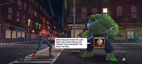 Spiderman Vs Hulk Gameplay marvel contest of champions