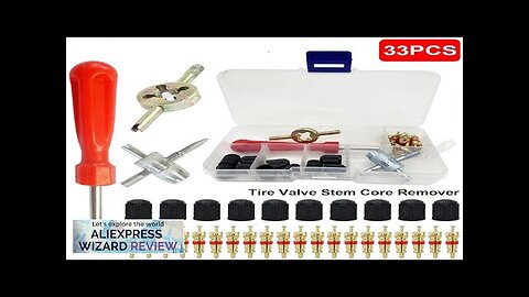 Car Bicycle Slotted Handle Tire Valve Stem Core Remover Screwdriver Tire Repair Review