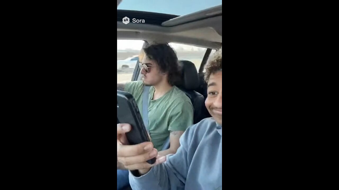 Stephen Hawking sighting on the highway