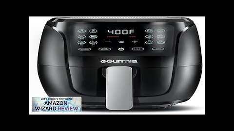 Gourmia Air Fryer Oven Digital Display 4 Quart Large AirFryer Cooker 12 Review