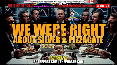 WE WERE RIGHT ABOUT SILVER [& PIZZAGATE] -- Bix Weir