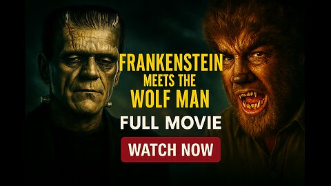 Frankenstein Meets the Wolf Man (1943) | FULL MOVIE in HD Classic Horror Crossover – Watch Now!