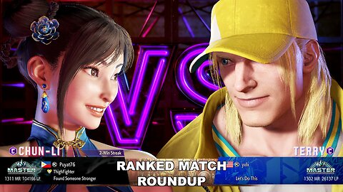 Kuya Kalbo SF6 Ranked Roundup. Chun Li Master Rank [Hori Fight Stick]