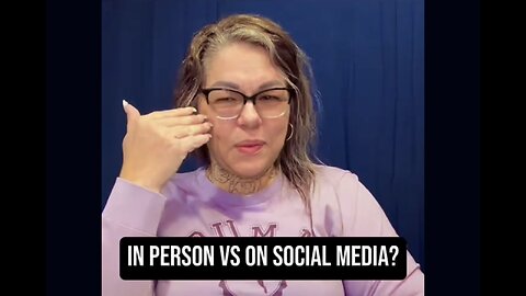 🚨 Why You Different In Person & On Social Media? 😳 #RealTalk #ASL #deaf