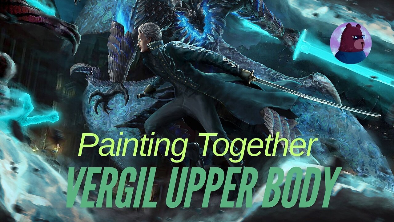 Painting Miniatures Together: Vergil, Upper Body | Devi May Cry 5