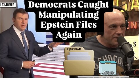 Democrats Caught Manipulating Epstein Files Again / Candace Owens Update