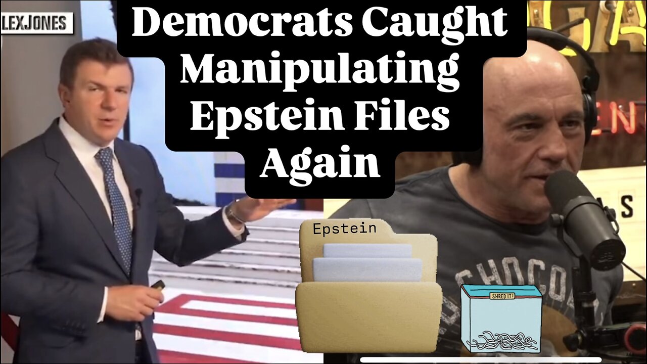 Democrats Caught Manipulating Epstein Files Again / Candace Owens Update