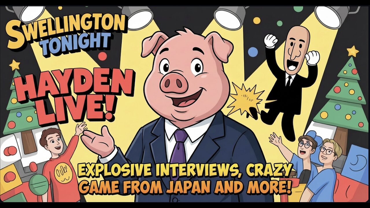 Swellington Tonight: Explosive Dabbleverse Interview, 9’ Seinfeld, Crazy Japan Games & Hayden Live!