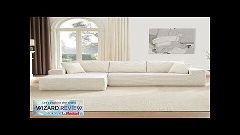 DEINPPA Modern Minimalist Style Modular Sofa Couch with Pillows and Back Support Review