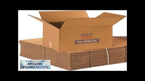 BOX USA Moving Boxes Medium 18"L x 14"W x 12"H 10-Pack Review