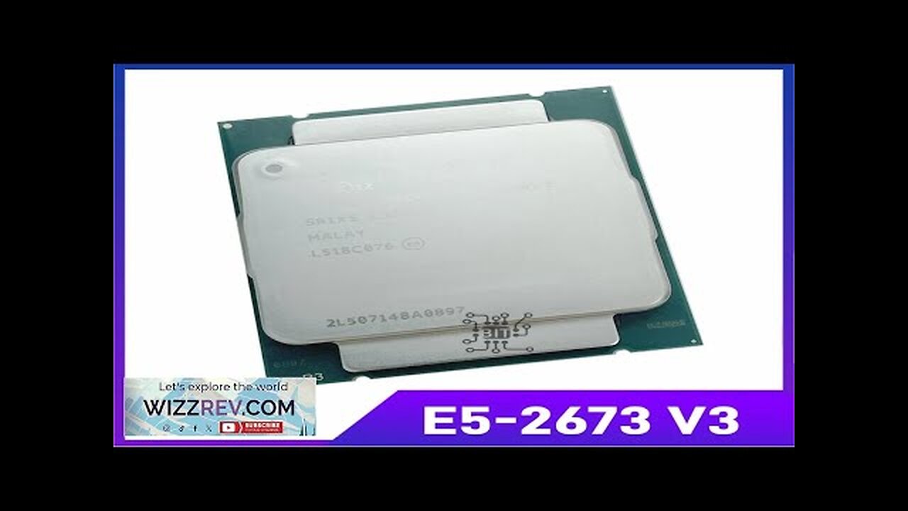 Xeon E5 2673 V3 2.4GHz 12-Cores 30M LGA 2011-3 processor E5 2673V3 Review