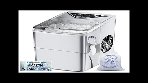 Ice Makers Countertop Self-Cleaning Function Portable Electric Ice Cube Maker Machine 9 Review