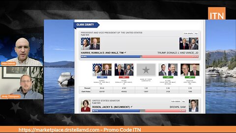 Andy Thompson on the Unexplained Decrement of 27,000 in Nevada’s Vote Count