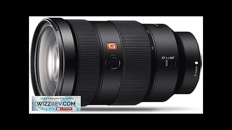 Sony SEL2470GM E-Mount Camera Lens: FE 24-70 mm F2.8 G Master Full Review