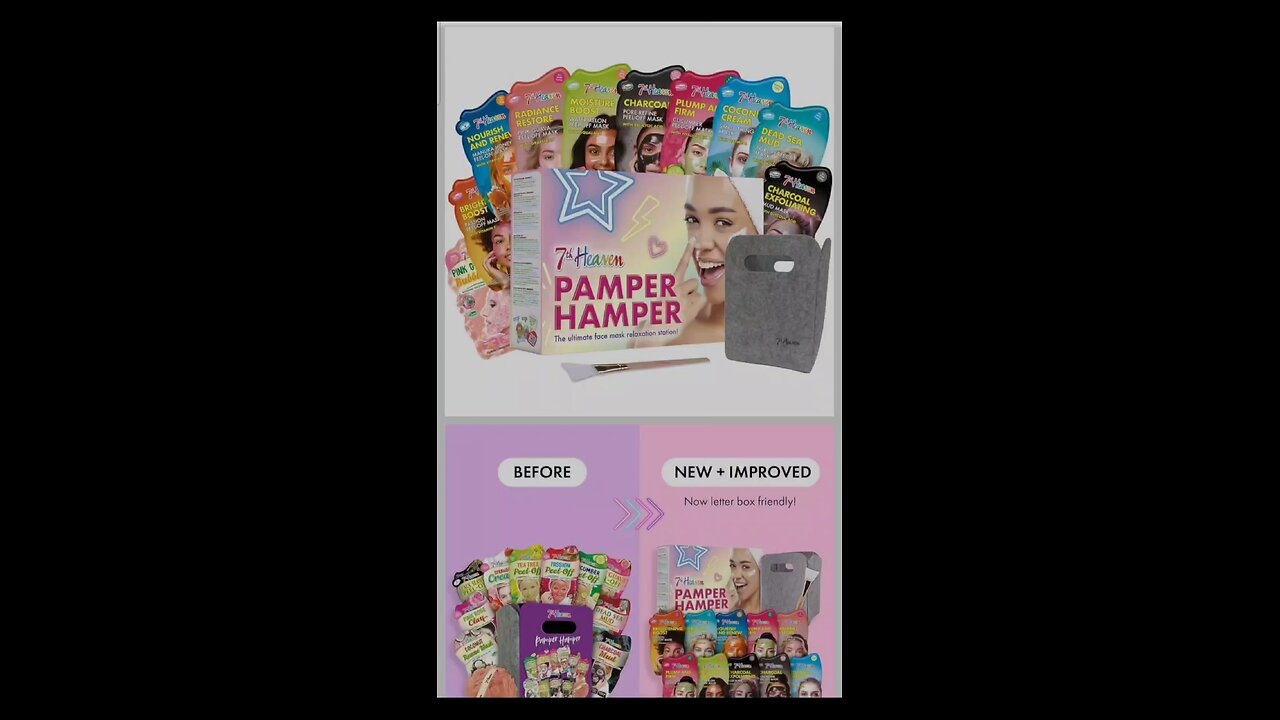 7th Heaven Pamper Hamper – New & Improved – 10 Face Masks 🤩🙌🏻