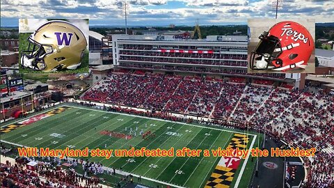 Will Maryland Terps be undefeated after the Huskies come for a visit?