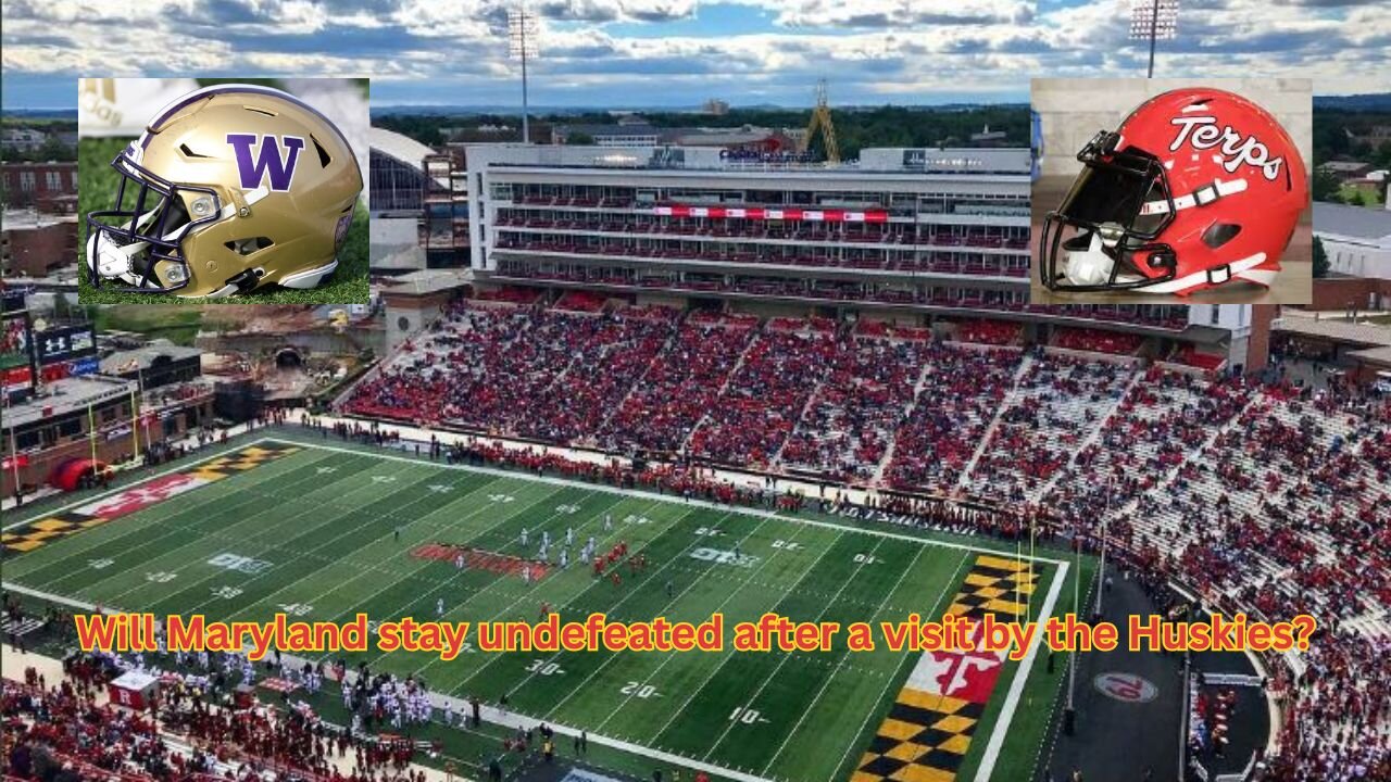 Will Maryland Terps be undefeated after the Huskies come for a visit?