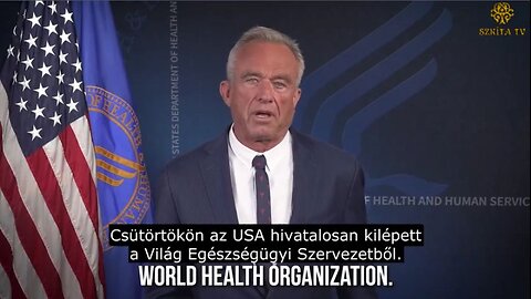 R.F.Kennedy Jr.: Amerika hivatalosan is kilépett a WHO-ból