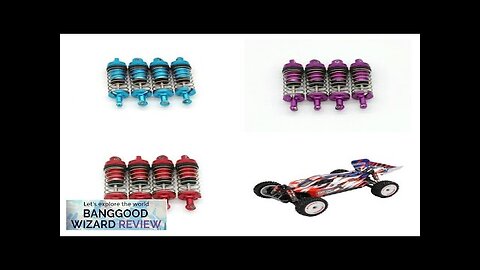 Upgraded Metal Oil Shock Absorber For Wltoys 124008 124010 144001 RC Car Review