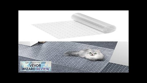 VEVOR Carpet Protector for Pets 15" x 4' PVC Scratch-Proof Cat Carpet Review