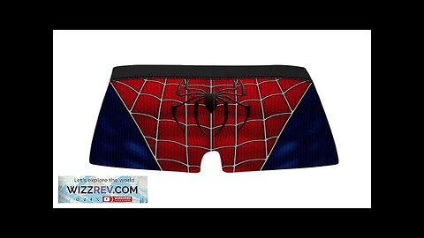 The Amazing Spiderman Costume Inspired Men’s Boxer Briefs Review