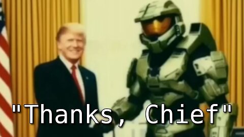 The Trump Halo memes are causing an internet meltdown.