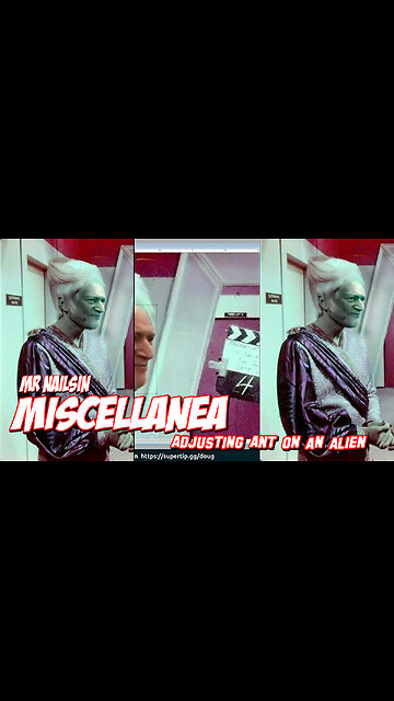 Adjusting Ant On An Alien