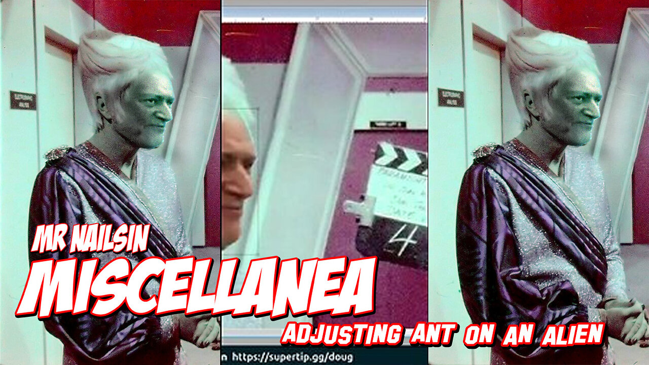 Adjusting Ant On An Alien