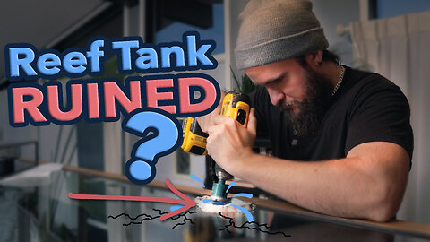 Reef Tank Build Series – Part 2 | Drilling the Tank