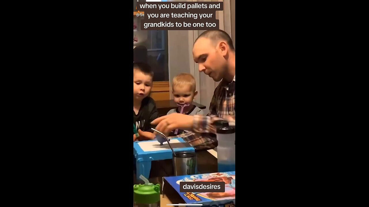 when you are a grandpa and a palketmaker