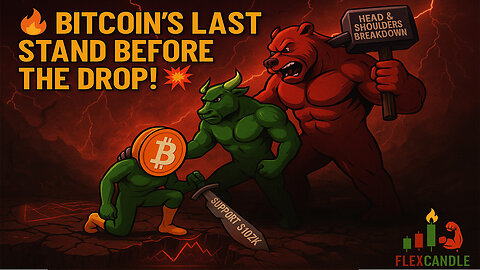 Bitcoin’s Fate Sealed Tonight? 🚨 The Daily Candle That Could Change Everything! | EP. 184