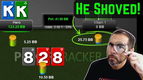 Flopping an Overpair vs All in Shove | Hand Reading Practice