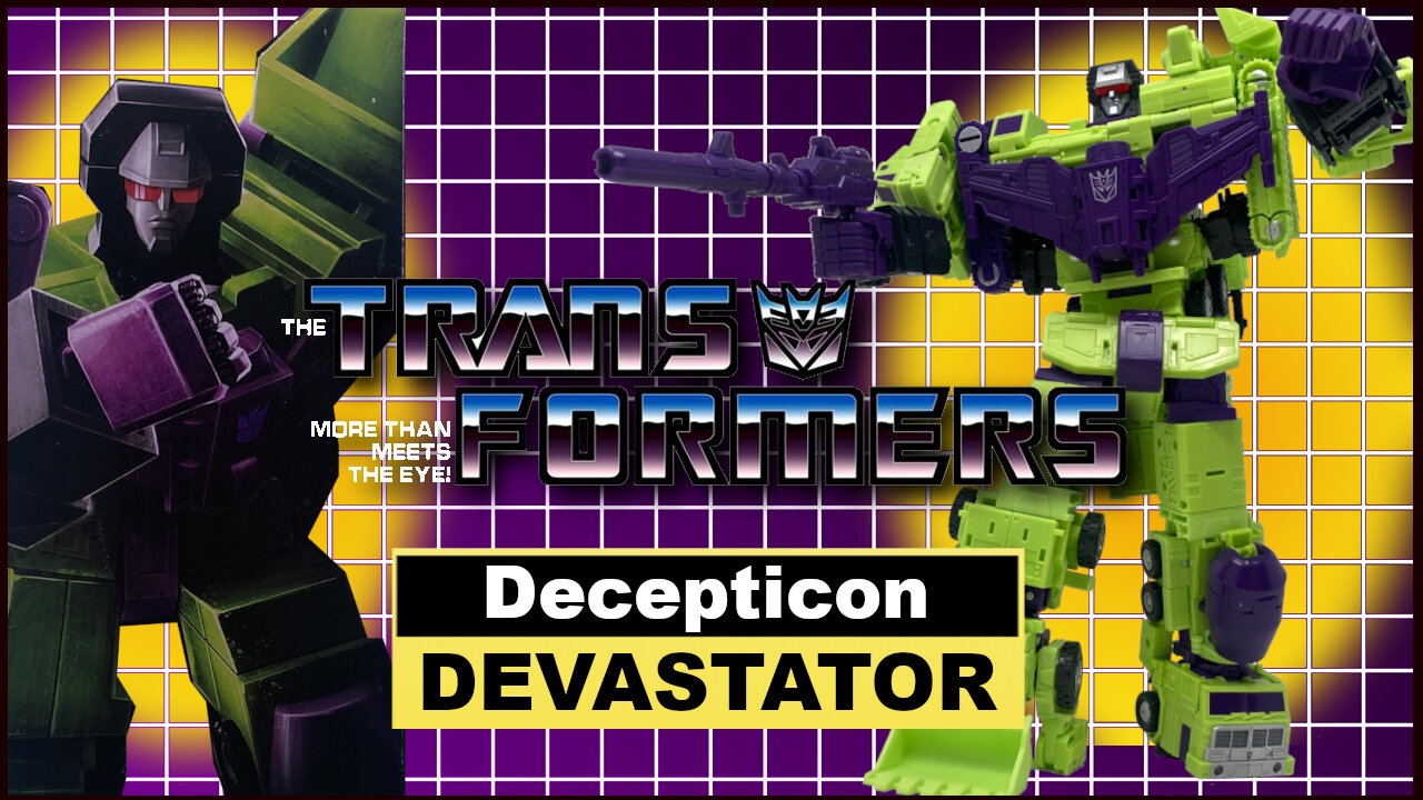 Devastator - The Transformers The Movie - Studio Series - Review