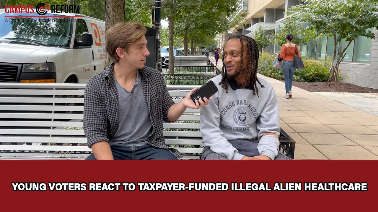 Young voters react to taxpayer-funded illegal alien healthcare