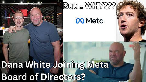 Dana White Joins Meta Board Of Directors? Zuckerberg/Meta PR Move?