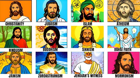 La versione di Gesù nelle diverse religioni spiegata in dettaglio DOCUMENTARIO il paganesimo moderno,comprende una vasta serie di cults,sette e nuovi movimenti religiosi detti NRM e cult UFO,apocalittici che esistono da decenni