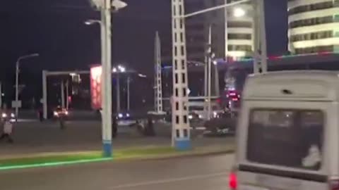 A Russian tourist filmed inside North Korea at night with a ...