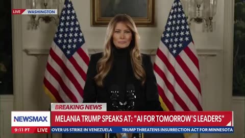 First Lady, Melania Trump — “AI for Tomorrow’s Leaders”