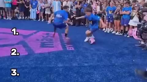 Incredible: Top 5 1V1 Football Moments 😂 #shorts