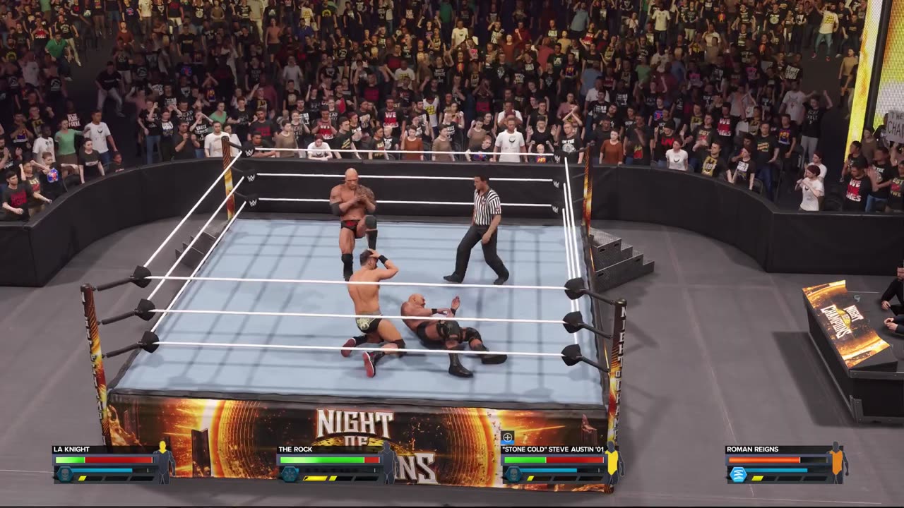 WWE 2K24 - Roman Reigns Vs Seth Rollins IRON MAN MATCH (PS5)