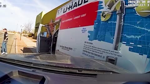 Police Chase Kidnapper U Haul Truck