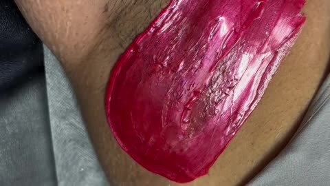 Underarm Waxing with Sexy Smooth Cherry Desire Scented Hard Wax | @banksbeautybar.co